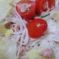 momocookin's cooksnap of when they made 5分そうめんアレンジ♪ツナトマトそうめん.