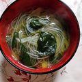 ｻﾞ・ワンピース's cooksnap of when they made ある物入れちゃって～白だしで☆お吸い物.