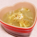 桜月❀咲良mommy's cooksnap of when they made ★新玉ねぎとわかめのふんわり卵スープ★.
