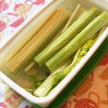 yokon☆'s cooksnap of when they made いつまでもシャキシャキ♪セロリの保存法.