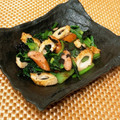 なつき☆ミ's cooksnap of when they made ほうれん草とチクワ海苔炒め.