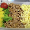 もぐらポンポン's cooksnap of when they made なつかしの味☆ソース豚そぼろ丼.