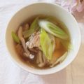 4児男子母さんの台所's cooksnap of when they made 超！お手軽★鶏の旨スープ（お雑煮）.