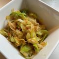 _m_a_n_a_'s cooksnap of when they made ねぎの辛みおかか炒め.