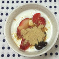 おはなすき's cooksnap of when they made いちごとあんこのヨーグルト♥.