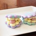 ☆なーちょ☆'s cooksnap of when they made 簡単シェルマカロン（貝殻のトゥンカロン）.