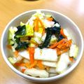 夕飯は６時です's cooksnap of when they made 白菜とワカメのあっさり塩だれナムル。.