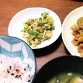 クックS3KLCL☆'s cooksnap of when they made えのきときゅうりの梅肉和え.