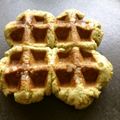 Y✿えくぼ飯's cooksnap of when they made HMで簡単ココアワッフル♡バレンタイン.