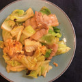 いがRIN's cooksnap of when they made 簡単★豚バラ肉とキャベツと卵の中華炒め.