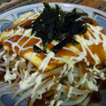 リクトントン's cooksnap of when they made もやしとふわふわたまごのお好み焼き風.