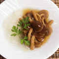 horseland's cooksnap of when they made 原木なめこの南蛮煮.
