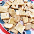 あじゅん○°'s cooksnap of when they made 糖質制限♪高野豆腐おやつラスク低カロリー.
