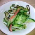 ユーリズ☆ゆーり's cooksnap of when they made 塩コンブとカニカマときゅうりの酢の物　.
