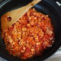asaki82's cooksnap of when they made 【我が家の定番】鶏ミンチdeミートソース.