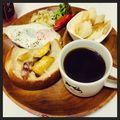 choco831's cooksnap of when they made 大学芋リメイク☆スイートポテトトースト.