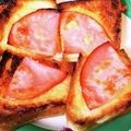 すみま～る's cooksnap of when they made 簡単！ハム＆マヨのチーズトースト.