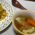 2児ママみきてぃ's cooksnap of when they made 野菜たっぷりコンソメスープ.