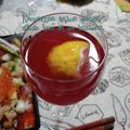 ひトみ's cooksnap of when they made 季節果物でサングリア♪.