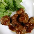 クックタマネギ's cooksnap of when they made 簡単フライパン調理♥肉団子の甘酢あん♪.