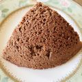 優木星's cooksnap of when they made レンジで◎生おからのココア蒸しパン.
