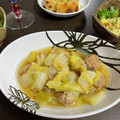 ポラリス管理栄養士's cooksnap of when they made 豚つくねと白菜の中華うま煮.