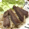 ☆HIROYUMI☆'s cooksnap of when they made 炊飯器で簡単！ステーキめし.