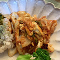 しゅうう's cooksnap of when they made キムチクワの玉子炒め.