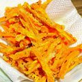 my_pace's cooksnap of when they made 簡単☆人参の天ぷら.