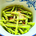 my_pace's cooksnap of when they made 母直伝♡十六ささげの胡麻和え.
