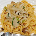 nyabu204's cooksnap of when they made きのことしらすの和風パスタ.