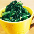 ＊sunlight＊'s cooksnap of when they made ほうれん草の胡麻和え.