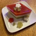 ぐりとぐらの大冒険's cooksnap of when they made おひなまつりに♪寒天で菱餅風★.