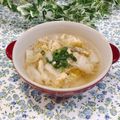 Satoco❋'s cooksnap of when they made 白菜の漬物で絶品スープ！.