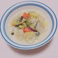 まあまま☆0403's cooksnap of when they made 鶏むね肉とキャベツのほっこりクリーム煮.