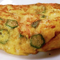 春美姫's cooksnap of when they made オクラでとろとろ卵焼き.