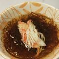 大魔女's cooksnap of when they made ☆あと一品 もずくカニカマ☆.