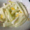 むぎ７１０５２９'s cooksnap of when they made 大根大量消費♡洋風漬物♡柚子大根ピクルス.