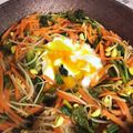 kao☀︎'s cooksnap of when they made 簡単！フライパンでビビンバ風♪.