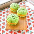 あやちん０８１６'s cooksnap of when they made さっくりクッキー生地の自家製メロンパン.