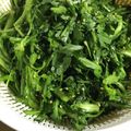 クックQT23CK☆'s cooksnap of when they made 春菊のチョレギサラダ.