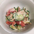 めけめけあろは's cooksnap of when they made トマトときゅうりのツナマヨサラダ.