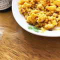 meyuyu's cooksnap of when they made 炒り卵の焼き鳥丼.