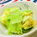 U☆kaoru's cooksnap of when they made 母の味♪材料2つ！簡単キャベツの卵とじ.