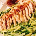 KAORULALA's cooksnap of when they made レンジで蒸し鶏☆香味たれ.
