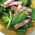 わたるんママ's cooksnap of when they made かりかりベーコンとほうれん草のサラダ.