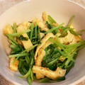 caruga's cooksnap of when they made 三つ葉と油揚げの炒め煮.