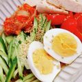 mrclover's cooksnap of when they made 【ダイエット中に！】糖質0麺で冷麺風.