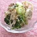 フジぽん's cooksnap of when they made 蓮根とブロッコリーの梅マヨサラダ.