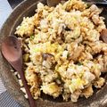ほしちゃろ's cooksnap of when they made 鶏肉とたっぷりねぎの柚子胡椒チャーハン.